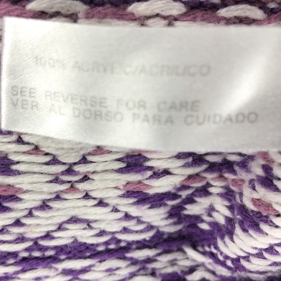 Carolyn Taylor Rainbow Winter Sweater with Roll Neck Medium - Picture 9 of 10